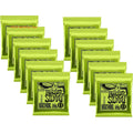 12 Pcs/Pack Electric Guitar Strings Set for Ernie Ball Replica 2221 2215 2225 Play Heavy Metal Rock Guitar Accessor Wholesale